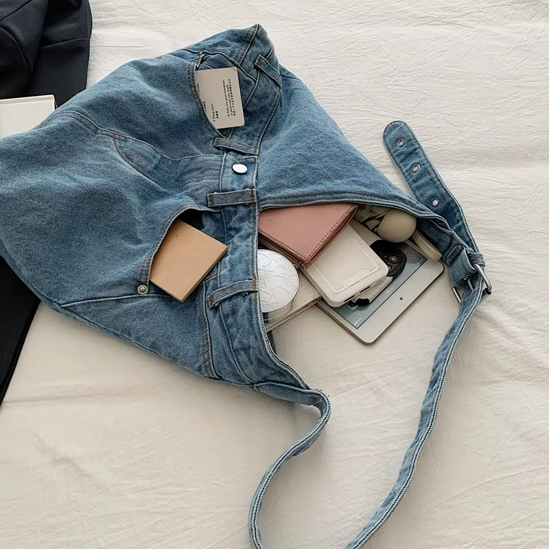 Sac fourre-tout de style vintage pour femmes