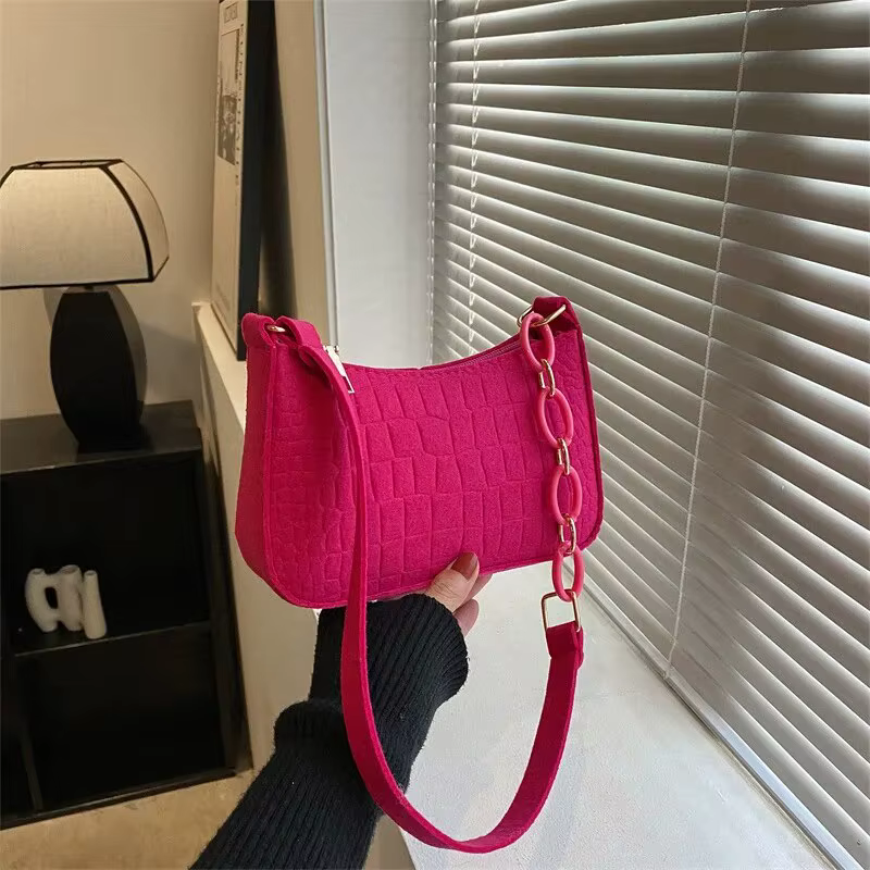 Petit sac carré rétro populaire de tempérament doux