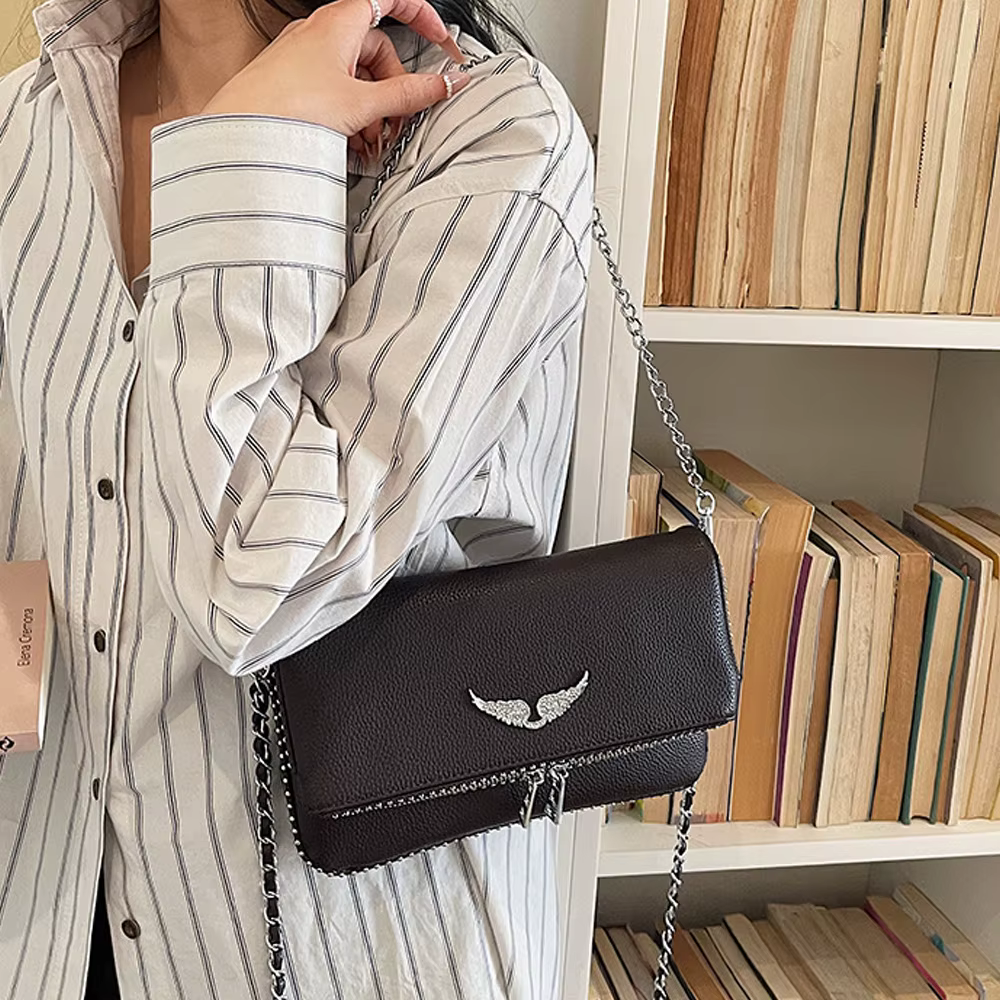 Sac carré de luxe léger pour femme