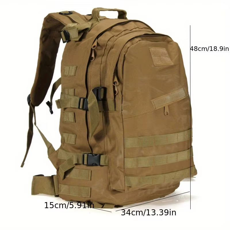 Sac à dos pour hommes Sports de plein air sac à dos 3D pour randonnée Camping sacs à dos de grande capacité sac à dos de voyage