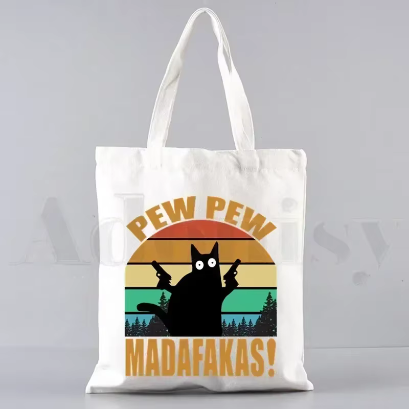 Pew Pew Madafakas sac fourre-tout unisexe sacs en toile