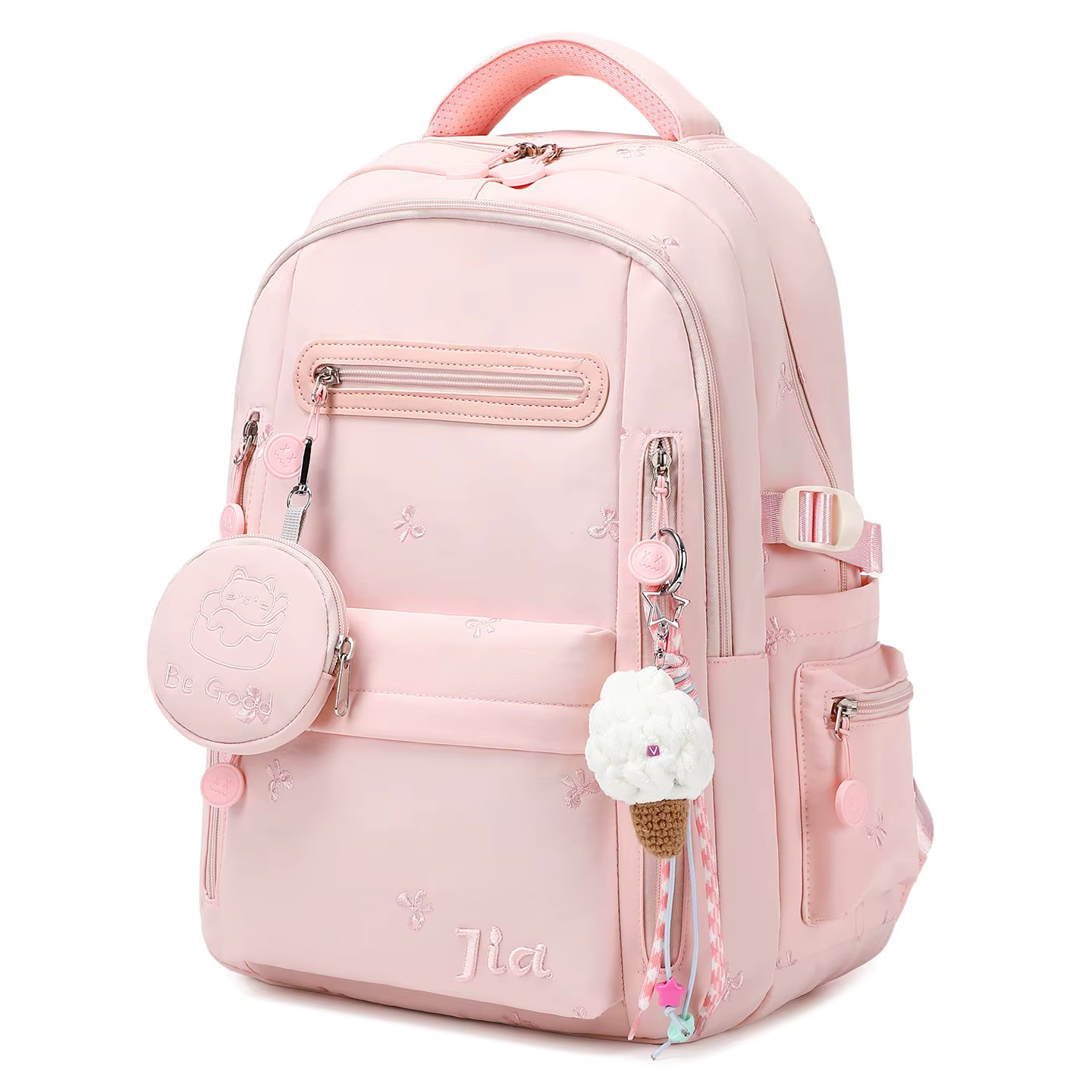 Nouveau sac d'école orthopédique minimaliste pour les élèves du collège