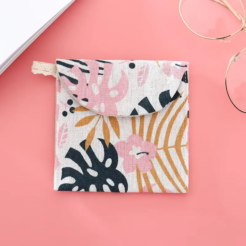 Sac de rangement de serviettes hygiéniques pour femmes et filles