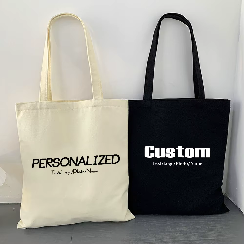 Sac fourre-tout personnalisé avec nom et Logo imprimé