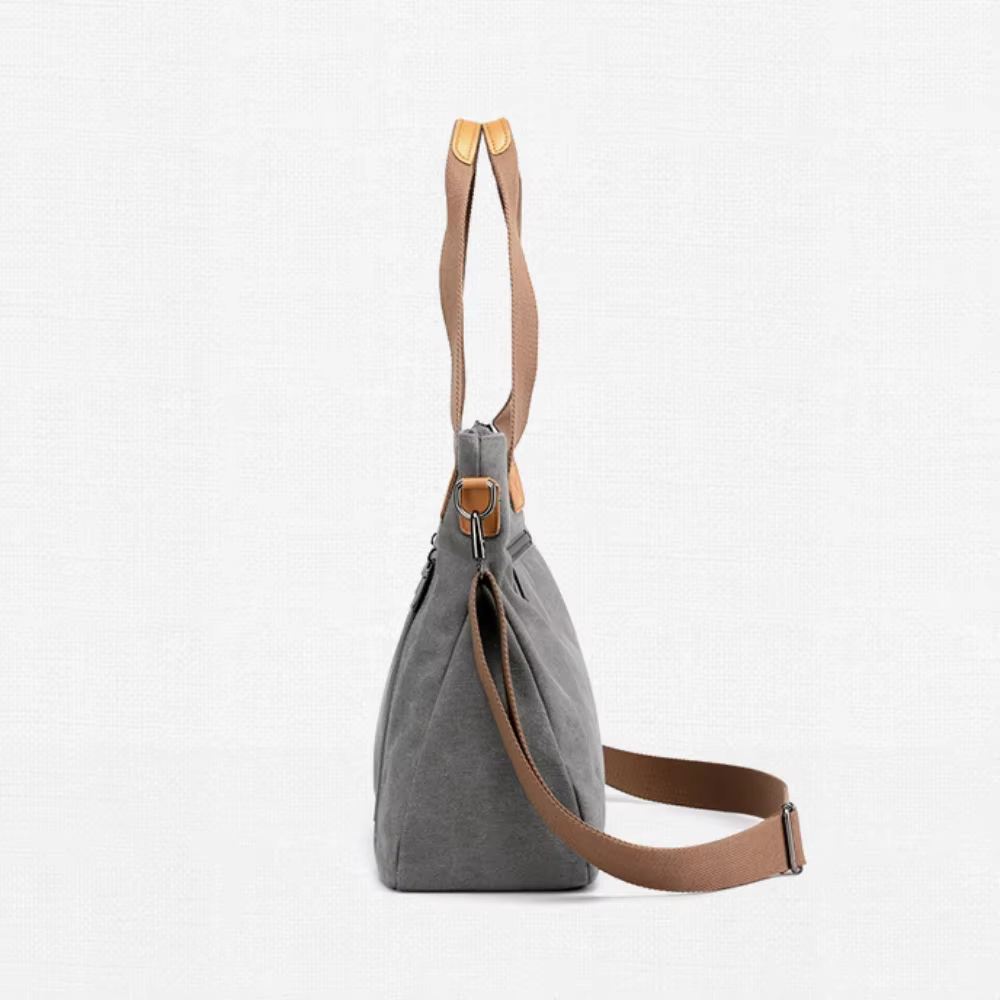 Sac fourre-tout en toile fonctionnel pour femme