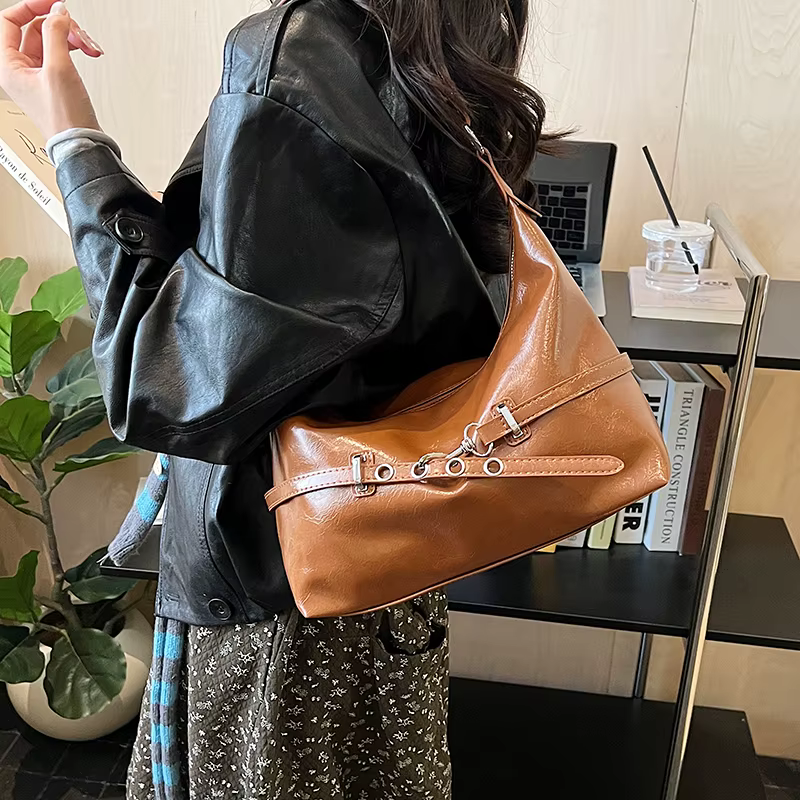 Sacs à bandoulière seau de styliste pour femmes