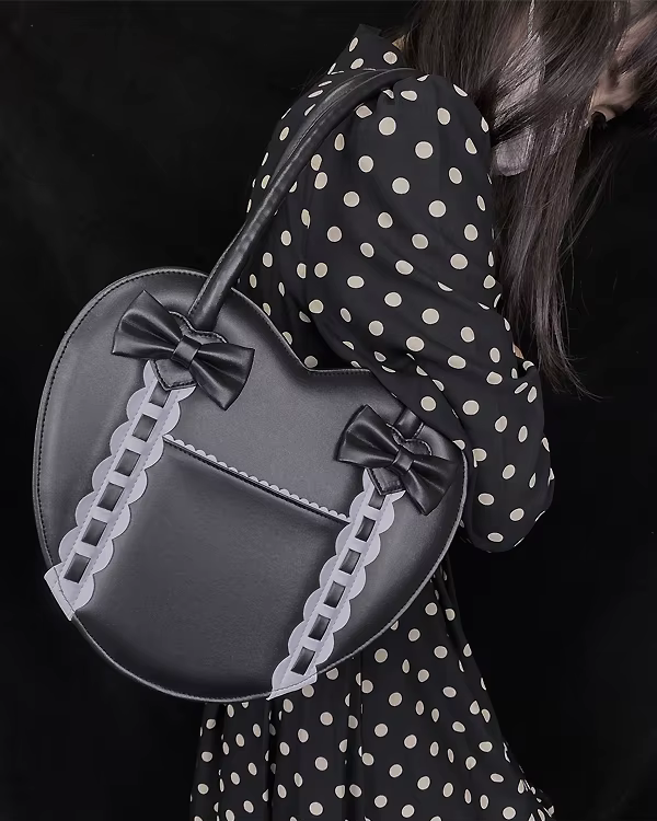 Sac à main en forme de cœur Lolita pour femme