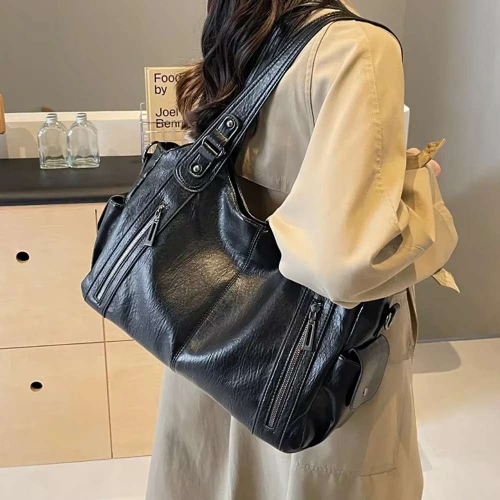 Sacs à bandoulière à compartiment intérieur souple pour femmes