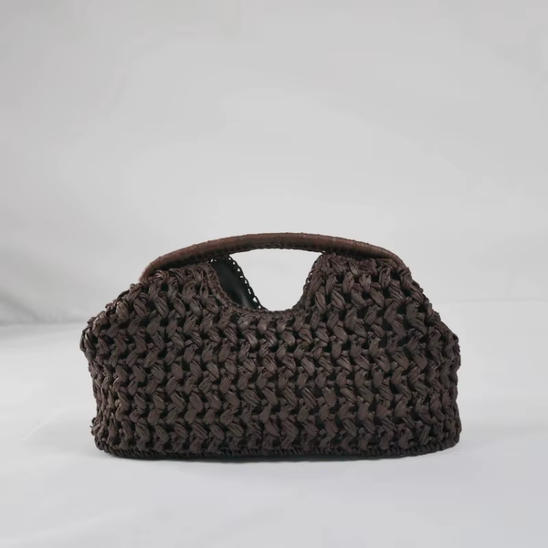 Sac à main tissé en chaîne pour femmes