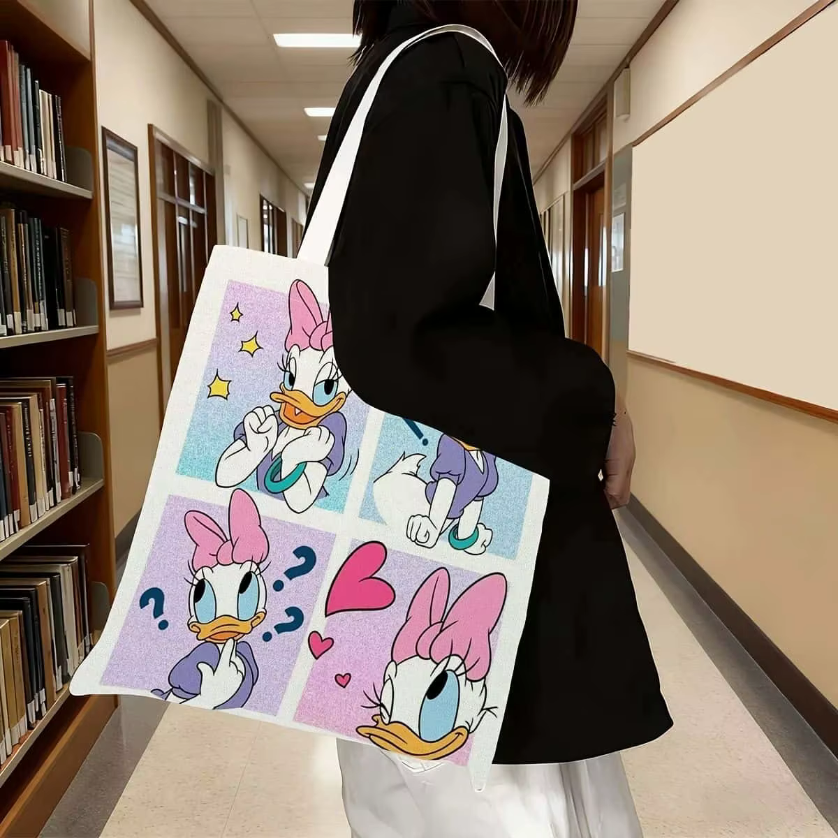 1 paquet de sacs fourre-tout imprimés Donald Duck