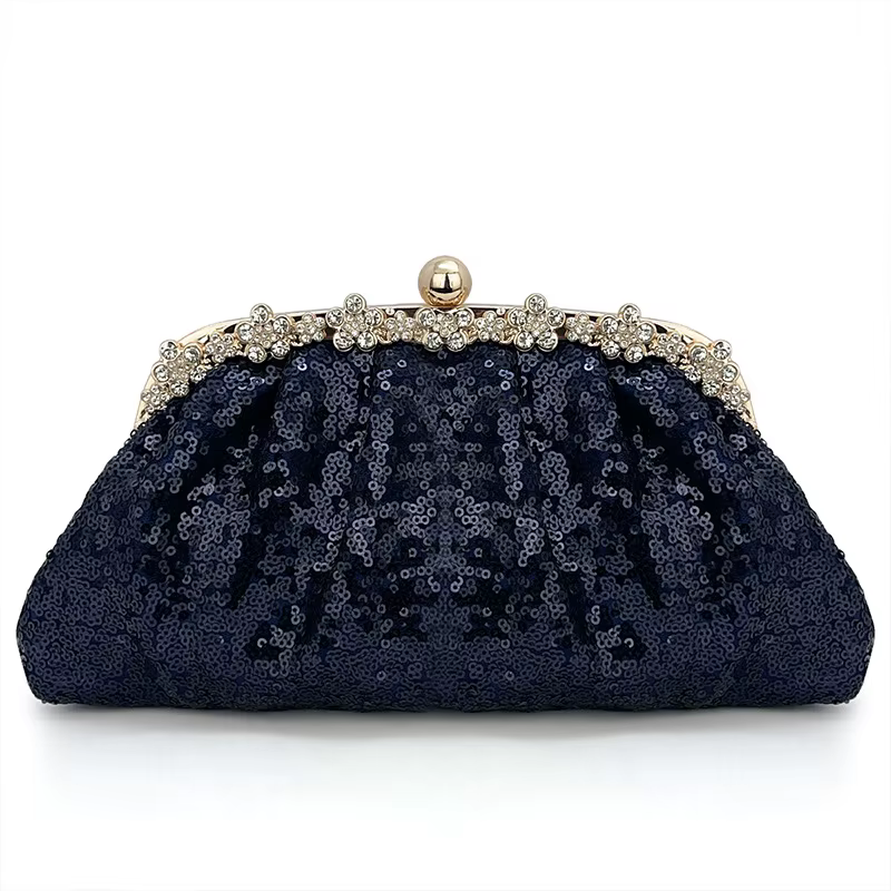 Pochette bleue pour femmes