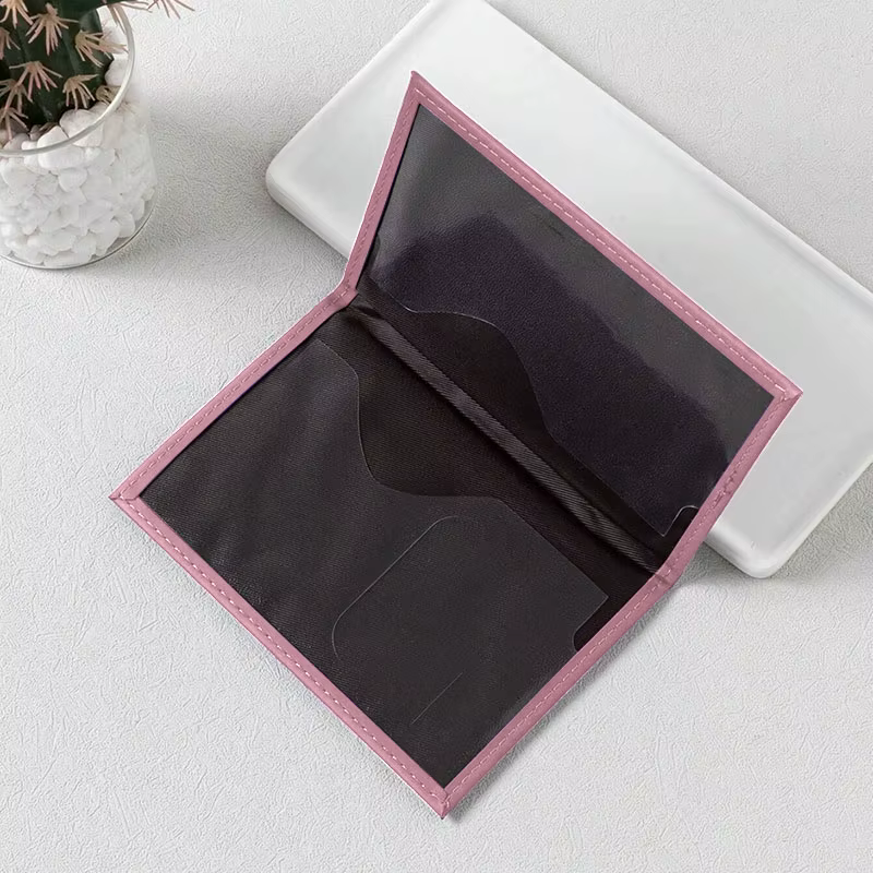 Couverture de passeport en cuir PU pour hommes et femmes