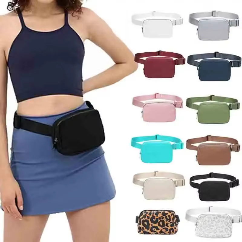 Sac banane à fermeture éclair pour femme