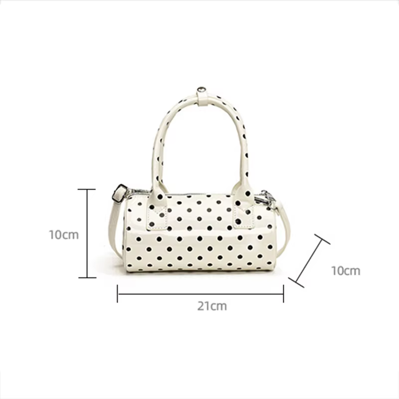 Sac à bandoulière en forme de baril pour femmes