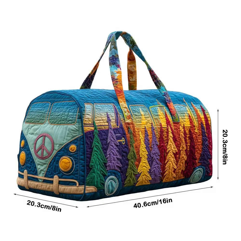 Sac de voyage matelassé en coton