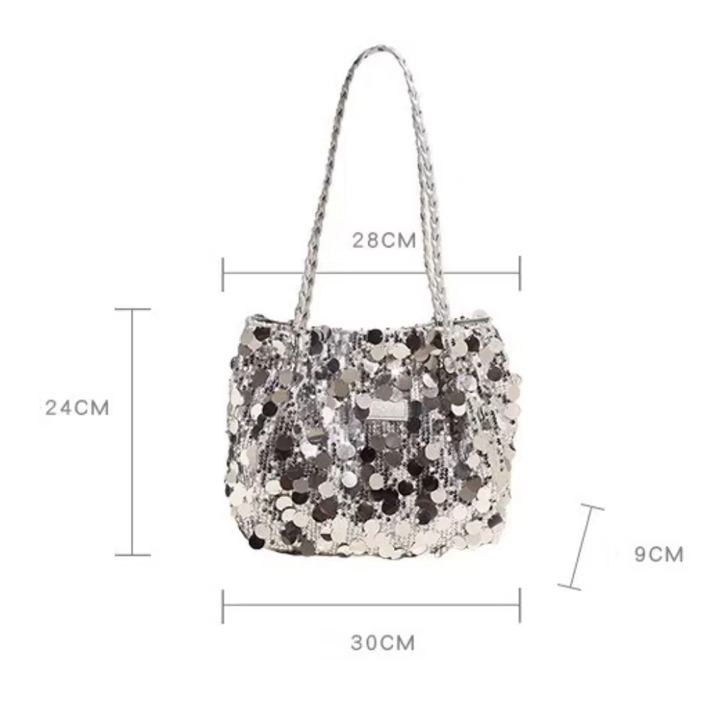 Nouveaux sacs à bandoulière à paillettes scintillantes