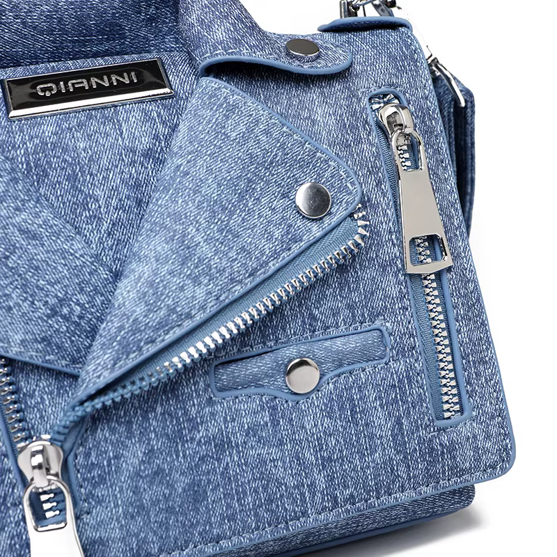 Luxe Denim coton Sac à main concepteur dames sacs