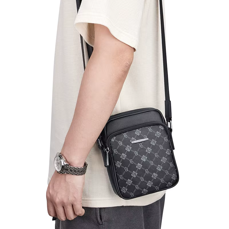 Sac à bandoulière en cuir véritable