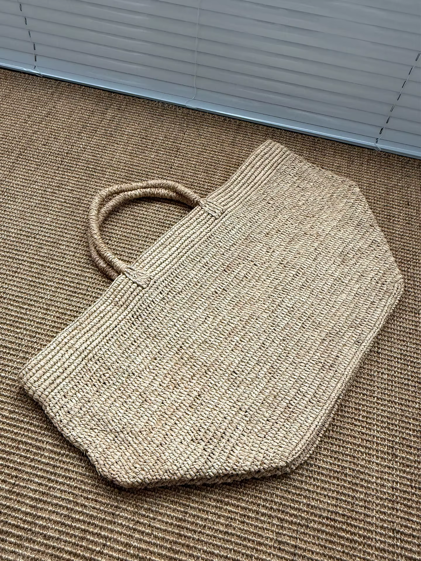 Sac de plage en paille