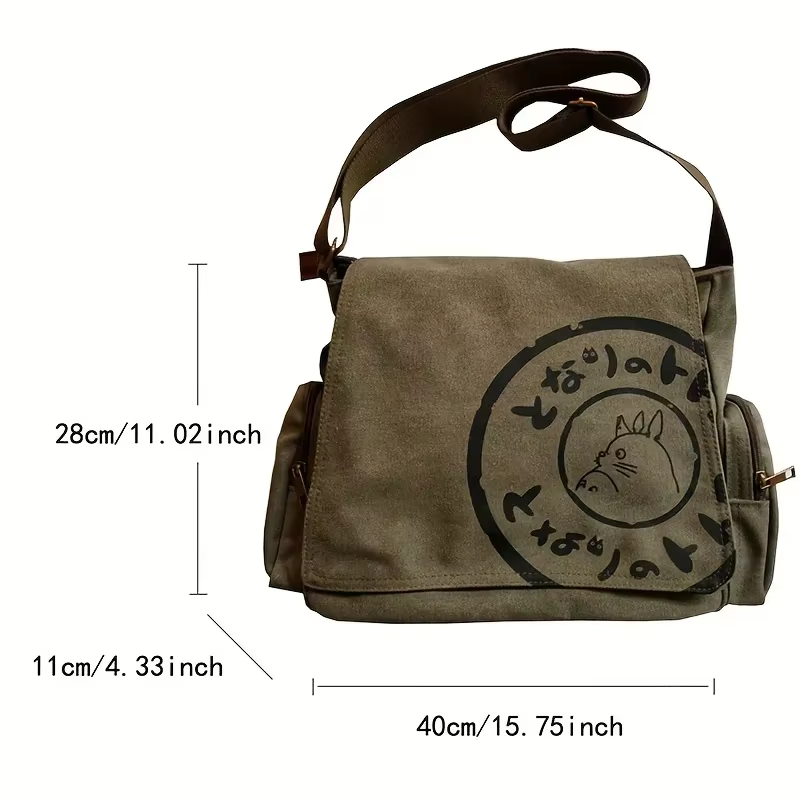 Sac à bandoulière en toile pour femmes