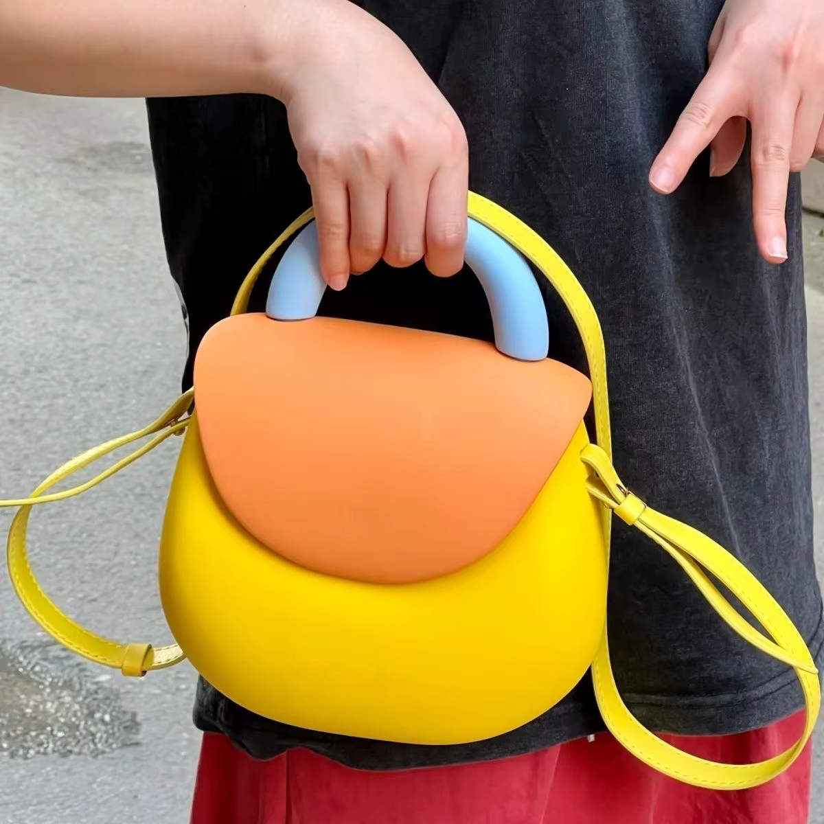 Sac à main en forme de gourde pour femmes