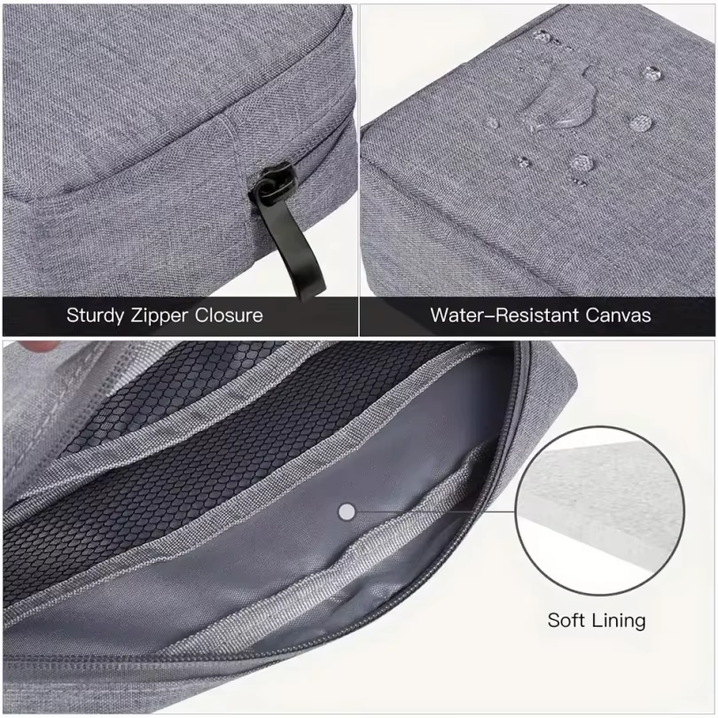Pochette de voyage pour organiser les câbles USB
