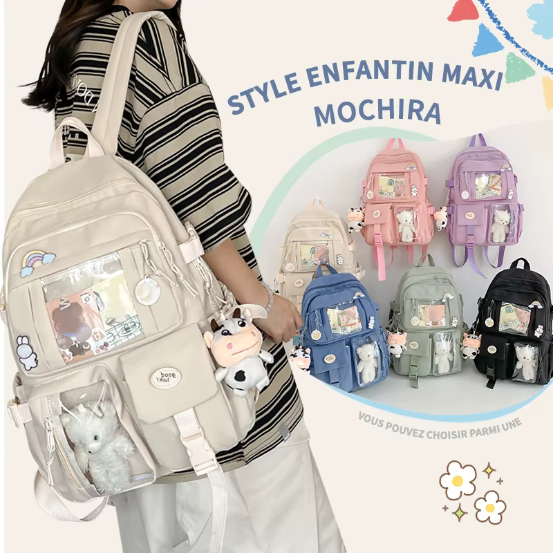 Nouveau sac à dos en nylon mignon