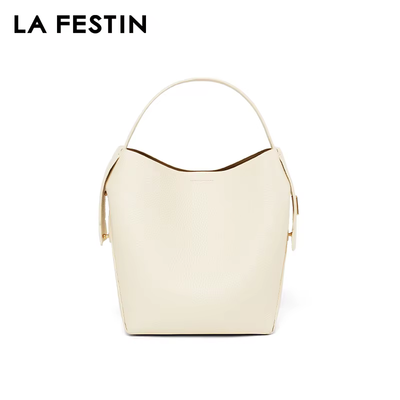 LA FESTIN marque originale en cuir véritable dames sac à main épaule sac à bandoulière Portable sac seau femme sacs femmes sac