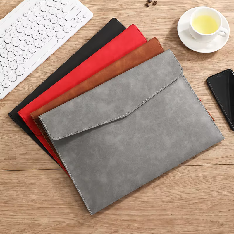 Sac à documents A4 en cuir PU