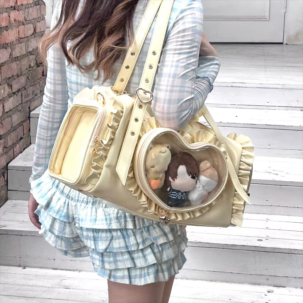 Amour coeur Ita Sac à bandoulière utilisation quotidienne Bolsos De Mujer Crossbady Sac Femme sacs originaux