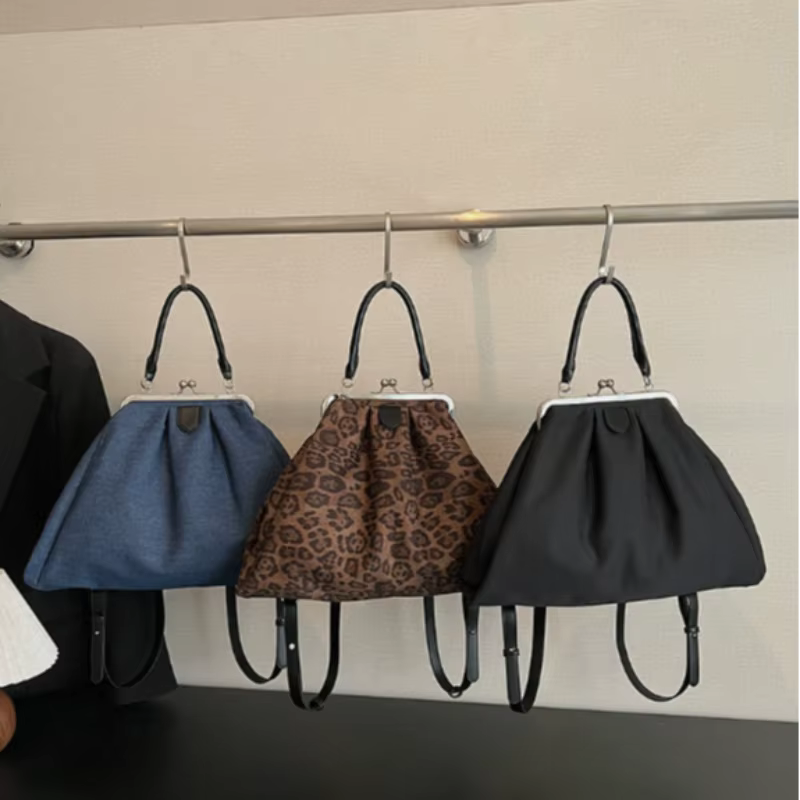 Sac à bandoulière plissé pour femme