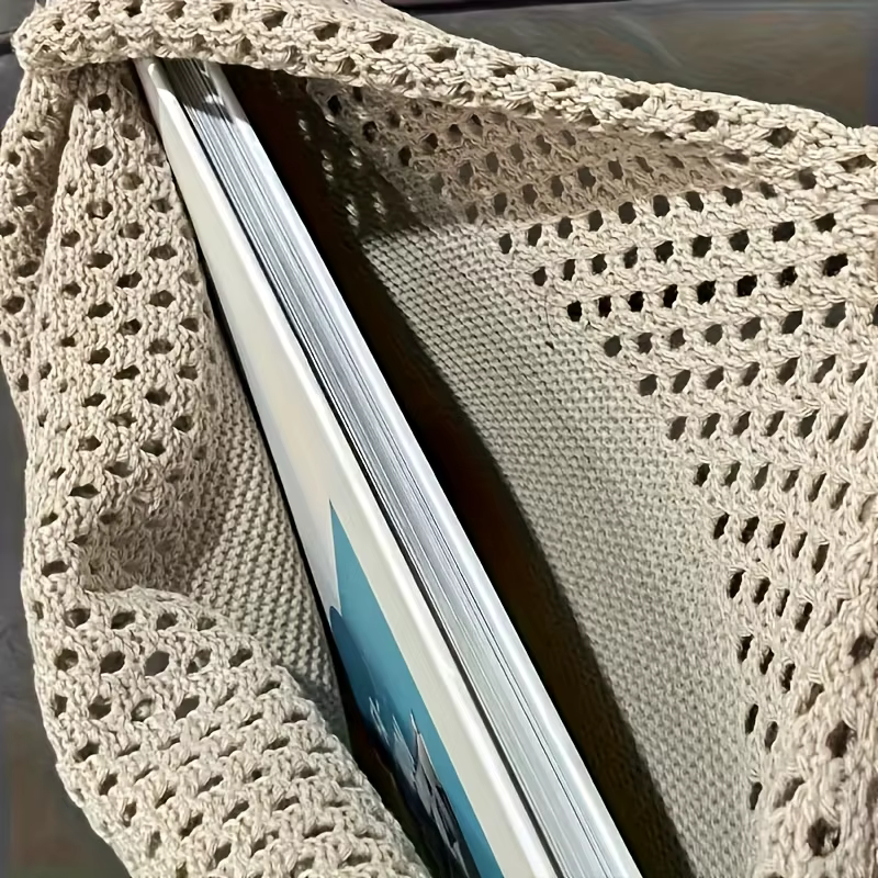 Sac fourre-tout en tricot bohème pour femmes