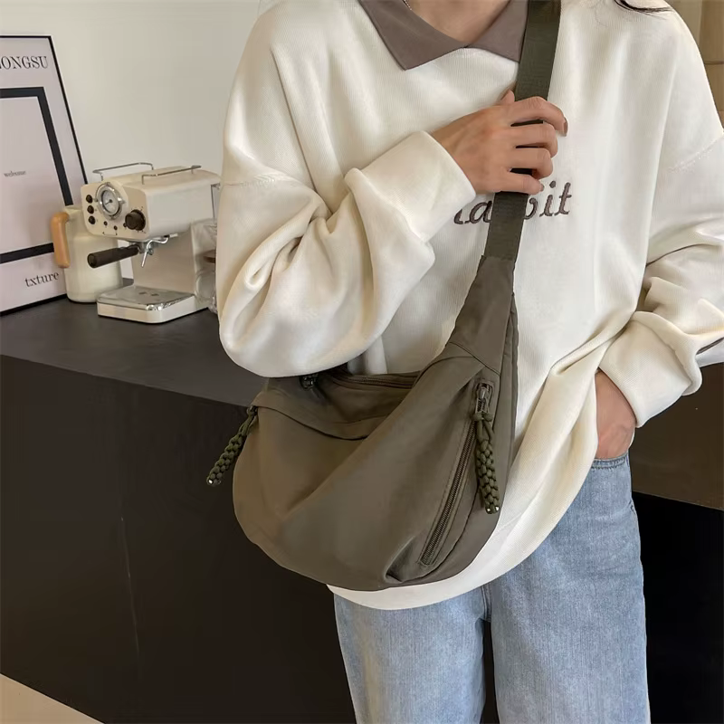 Sac Hobo à bandoulière de loisirs de grande capacité