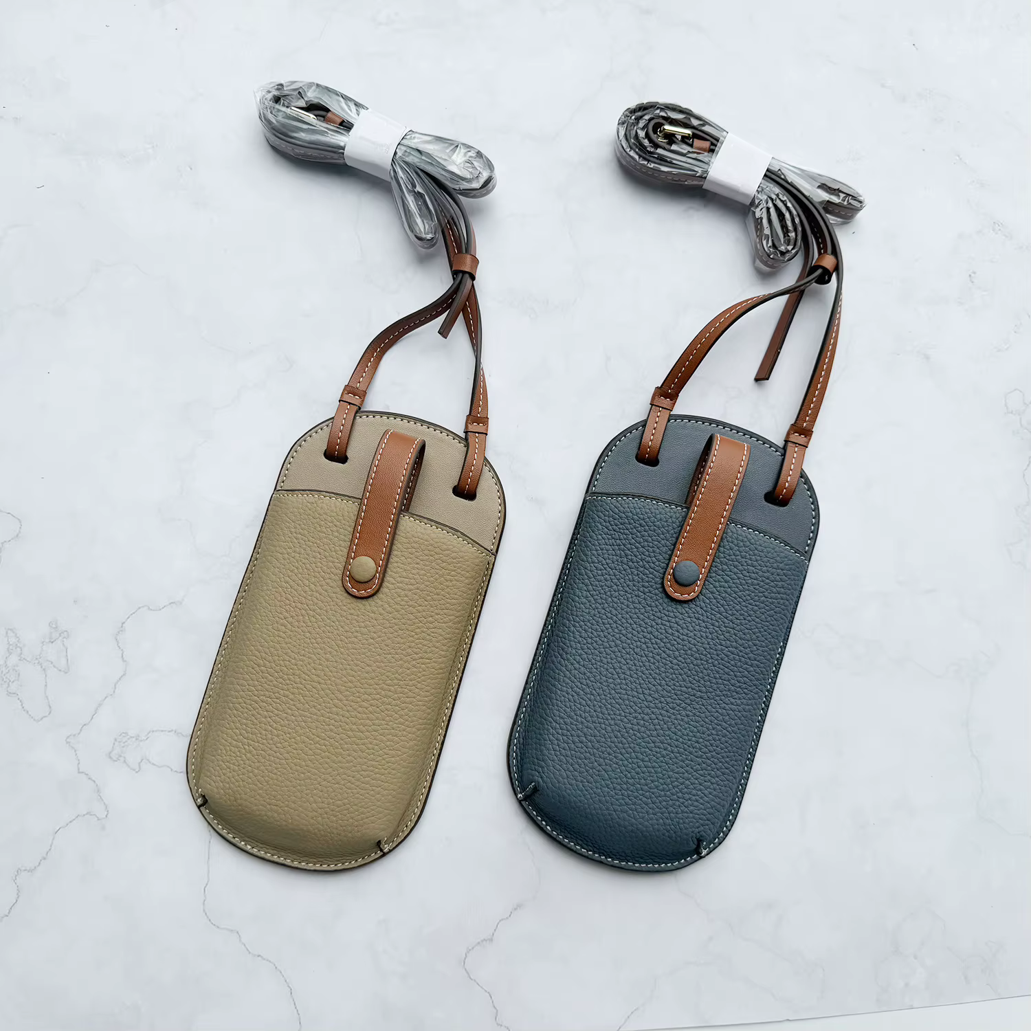 Sac bandoulière en cuir léger et tendance pour femme