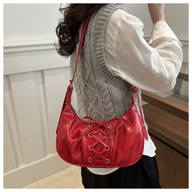 Sac à lacets avec nœud pour femmes