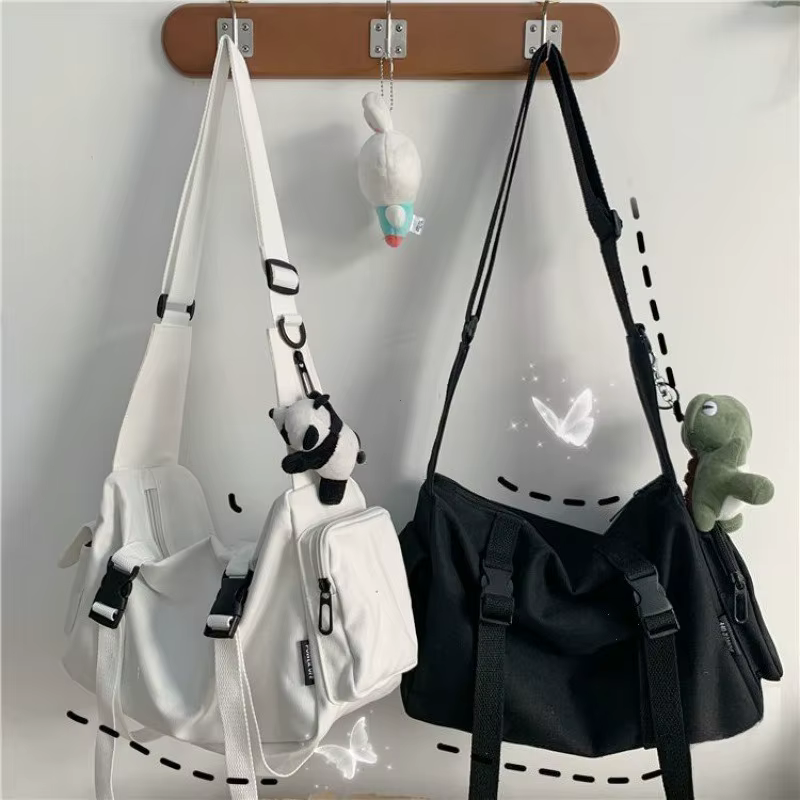 Sacs bandoulière en toile pour femmes