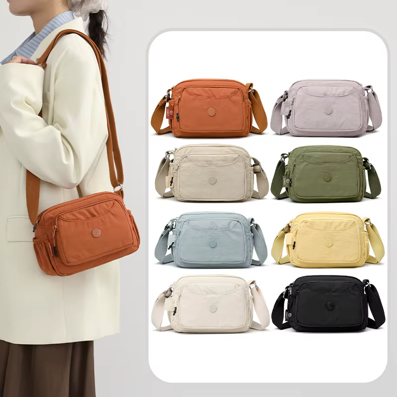 2025 Nouveau Jialongshi Sac à bandoulière simple pour femme à la mode et polyvalent