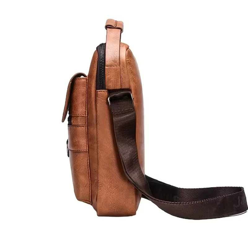 Sac messager vintage avec sangle réglable
