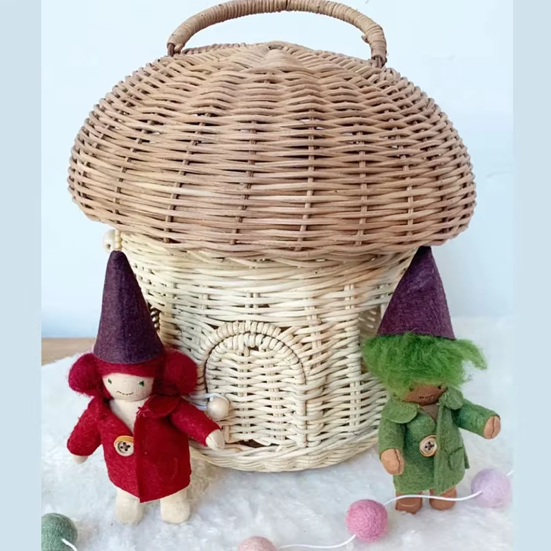 Sac fourre-tout en rotin