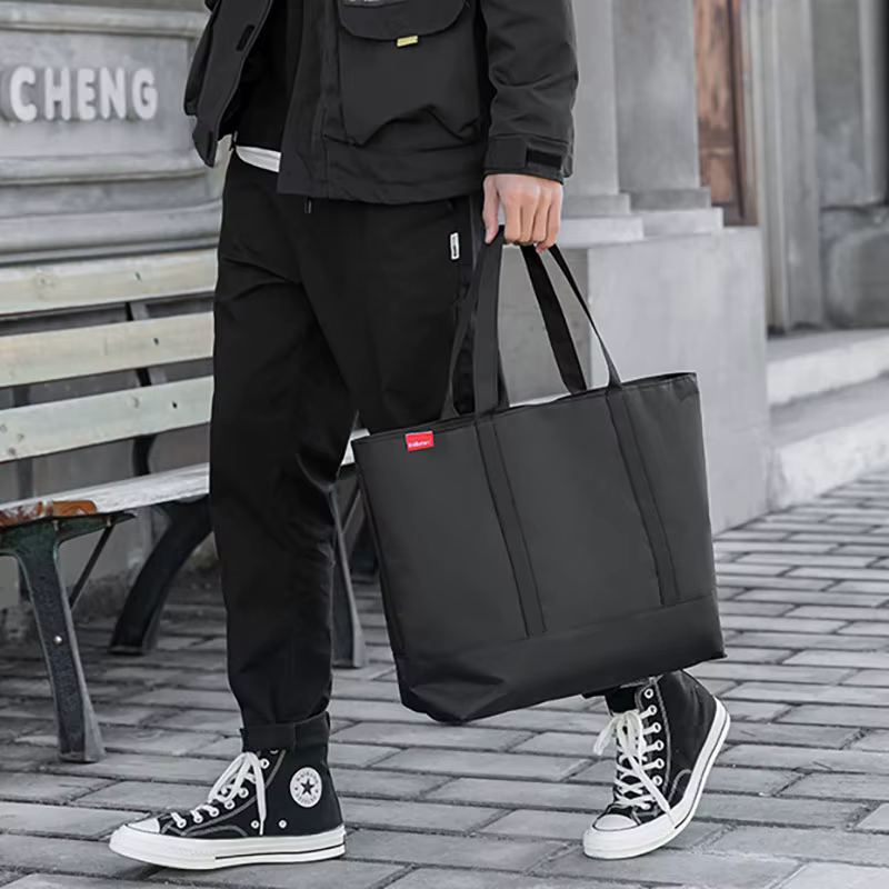 Sac à main pour homme, sac fourre-tout japonais en tissu Oxford
