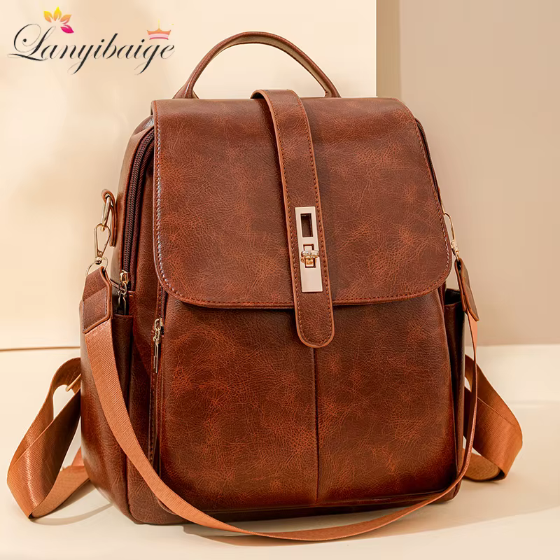 Sacs à dos en cuir PU pour filles