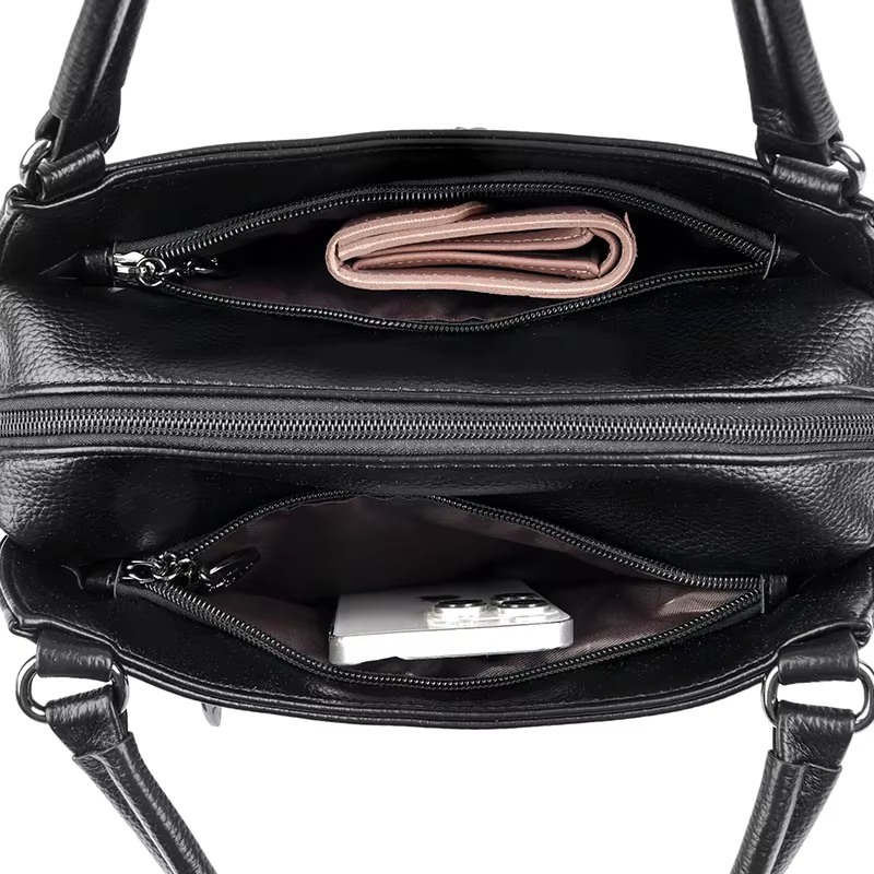 Sacs à main en cuir de grande capacité pour femmes