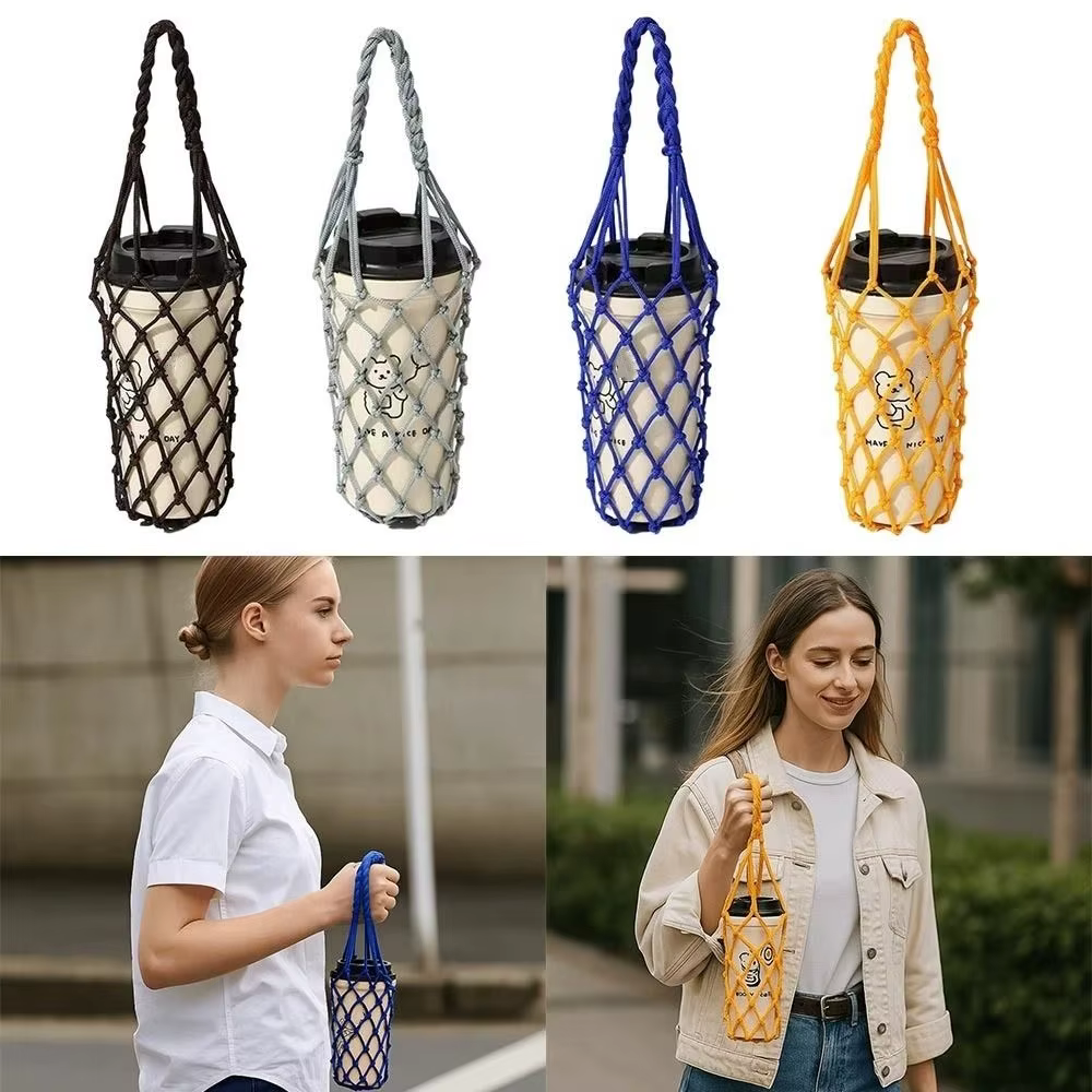 Sac en maille tissé à la main portable