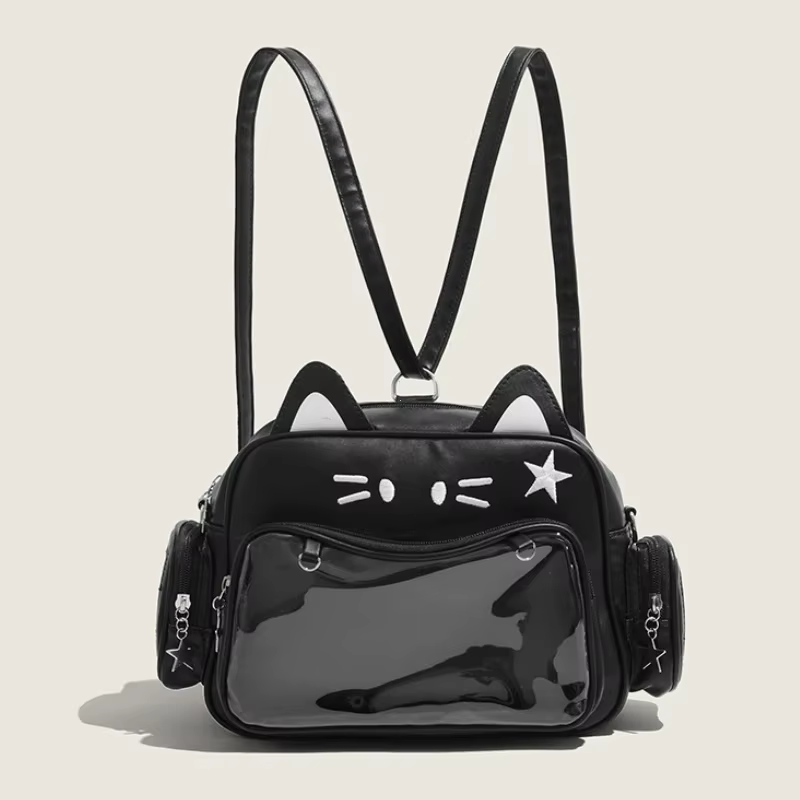 Sacs à dos Y2K Cat Ita pour femmes