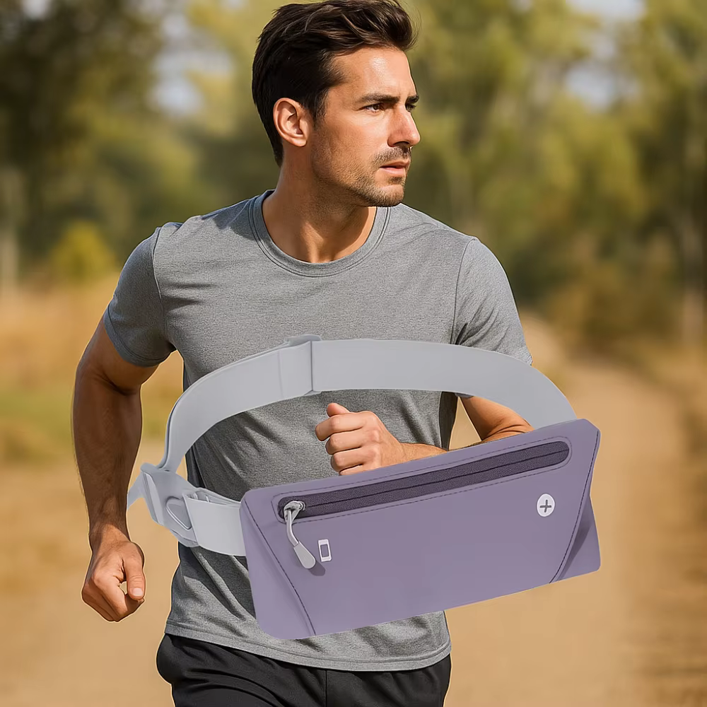 Sac banane de sport ultra-fin