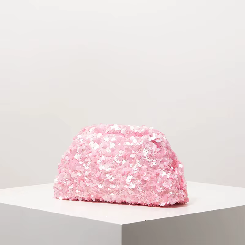 Pochette à paillettes pour femmes
