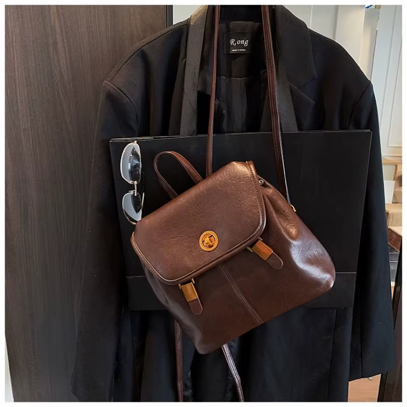 Sac à bandoulière en cuir pour femmes