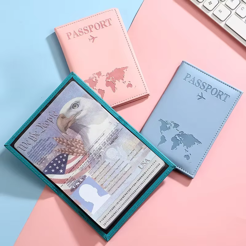 Étui porte-passeport de voyage personnalisé