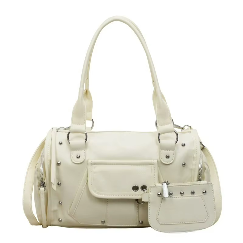 Nouveau sac fourre-tout tendance grande capacité à rivets