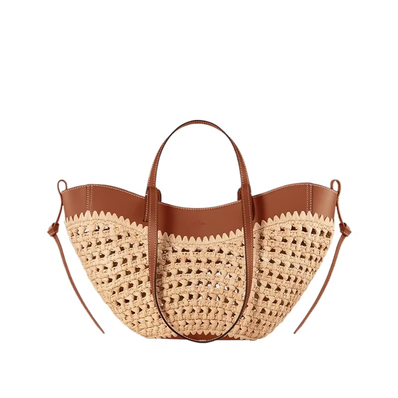 Sac fourre-tout tissé minimaliste